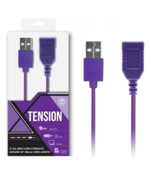 Фиолетовый удлинитель USB-провода - 100 см...