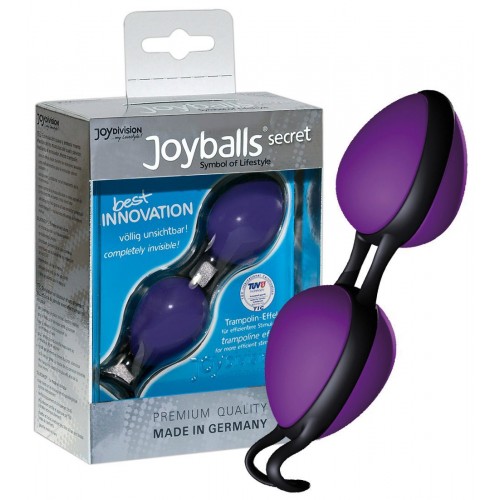 Фиолетовые вагинальные шарики Joyballs secret  (Joy Division 15004)