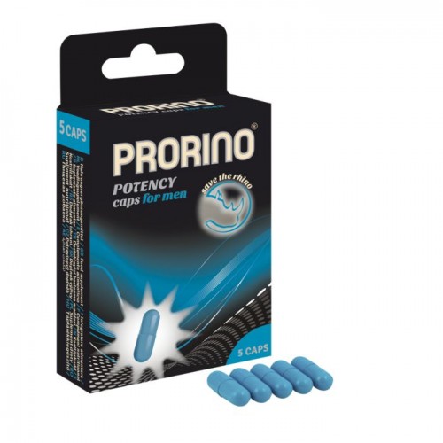 БАД для мужчин ero black line PRORINO Potency Caps for men - 5 капсул (Ero 78404)
