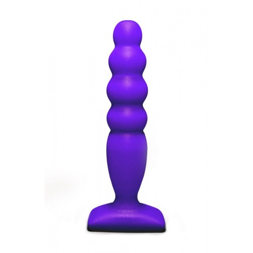 Фиолетовый анальный стимулятор Large Bubble Plug - 14,5 см. (Lola Games 511488lola)