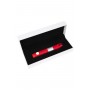 Красный клиторальный вибратор с 4Gb USB памяти и 7 режимами вибрации (Qvibry QM2)