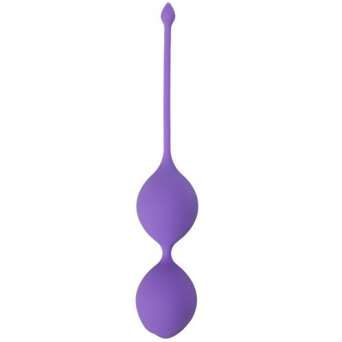 Фиолетовые вагинальные шарики SEE YOU IN BLOOM DUO BALLS 36MM (Dream Toys 21229)