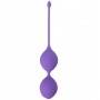 Фиолетовые вагинальные шарики SEE YOU IN BLOOM DUO BALLS 36MM (Dream Toys 21229)