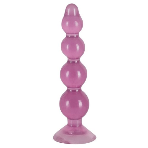 Фиолетовый анальный стимулятор-ёлочка Anal Beads - 13 см. (Orion 05113070000)