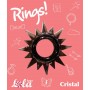 Чёрное эрекционное кольцо Rings Cristal (Lola Games 0112-13Lola)