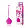 Розовый вагинальный шарик Cosmo (Bior toys CSM-23004)