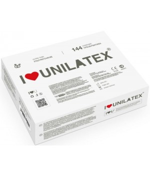Ультратонкие презервативы Unilatex Ultra Thin - 144 шт...