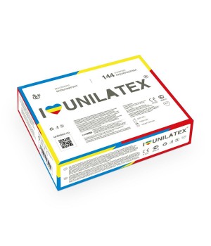 Разноцветные ароматизированные презервативы Unilatex Mu..