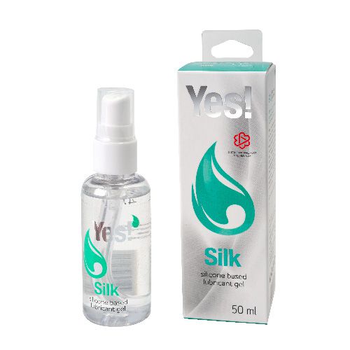 Силиконовая гипоаллергенная вагинальная смазка Yes Silk - 50 мл. (Sitabella 4705)
