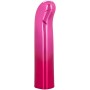 Розовый изогнутый мини-вибромассажер Glam G Vibe - 12 см. (California Exotic Novelties SE-4406-30-3)