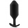 Черная анальная пробка для ношения B-vibe Snug Plug 6 - 17 см. (b-Vibe BV-029-BLK)