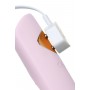 Нежно-розовый гибкий водонепроницаемый вибратор Sirens Venus - 22 см. (Sirens S-1)