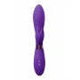 Фиолетовый вибратор Leyla с клиторальным отростком - 20,5 см. (Indeep 7701-02indeep)