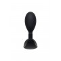 Черная анальная втулка Tord S - 8,5 см. (A-toys 761321)