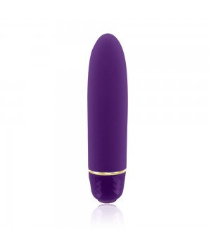 Фиолетовая вибропуля Classique Vibe - 12 см.