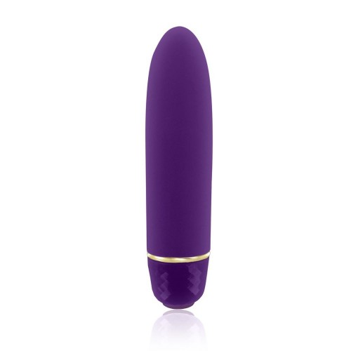 Фиолетовая вибропуля Classique Vibe - 12 см. (Rianne S E26359)