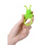 Зеленое эрекционное виброкольцо на пенис Cock Ring (A-toys 768017)