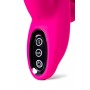 Ярко-розовый тройной вибростимулятор SPANKY - 21 см. (JOS 783030)