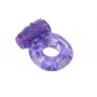 Фиолетовое эрекционное кольцо с вибрацией Rings Axle-pin (Lola Games 0114-81Lola)