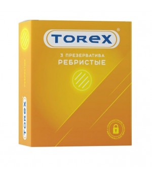 Текстурированные презервативы Torex  Ребристые  - 3 шт...