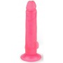 Розовый фаллоимитатор-реалистик на присоске - 16,5 см. (LOVETOY (А-Полимер) 210800)