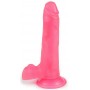 Розовый фаллоимитатор-реалистик на присоске - 16,5 см. (LOVETOY (А-Полимер) 210800)
