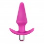 Розовая анальная вибропробка Luxe Discover - 12,7 см. (Blush Novelties BL-10580)