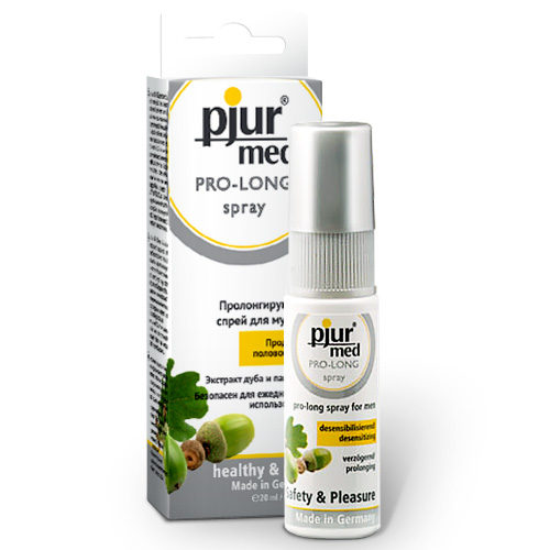 Пролонгирующий спрей с экстрактом дуба и пантенолом pjur MED Pro-long Spray - 20 мл. (Pjur 13500)
