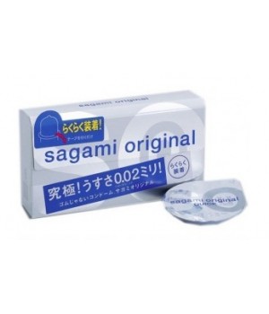 Ультратонкие презервативы Sagami Original 0.02 Quick - ..