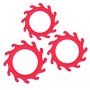Набор из 3 красных эрекционных колец Renegade Gears (NS Novelties NSN-1116-96)
