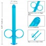 Набор из 2 голубых шприцев для введения лубриканта Lube Tube (California Exotic Novelties SE-2380-01-2)