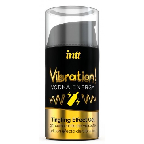 Жидкий интимный гель с эффектом вибрации Vibration! Vodka Energy - 15 мл. (INTT VIB0003)