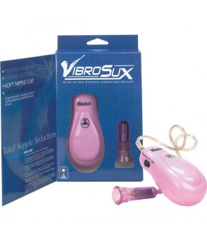 Розовый вибростимулятор для сосков VibroSux..