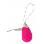 Ярко-розовое виброяйцо с петелькой и пультом ДУ (Dream Toys 21839)