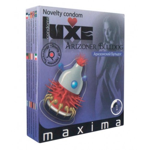 Презерватив LUXE Maxima  Аризонский Бульдог  - 1 шт. (Luxe LUXE Maxima №1  Аризонский Бульдог)