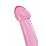 Розовый нереалистичный фаллоимитатор Jelly Dildo XL - 22 см. (Toyfa Basic 882028-3)