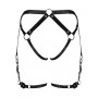 Портупея-трусики с гартерами (Obsessive A762 harness)