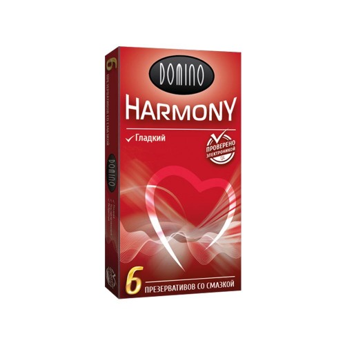 Гладкие презервативы DOMINO Classic Harmony - 6 шт. (Domino DOMINO Classic Harmony №6)