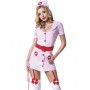 Розовый костюм похотливой медсестры (Le Frivole 02211)