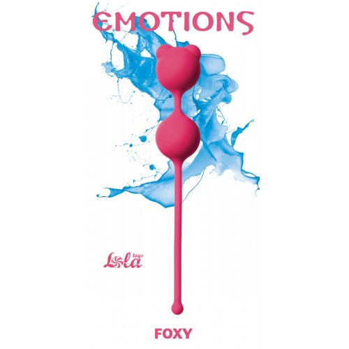 Розовые вагинальные шарики Emotions Foxy (Lola Games 4001-02Lola)