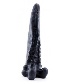 Чёрный фаллоимитатор-гигант  Аватар  - 31 см...