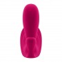 Розовый анально-вагинальный вибромассажер Top Secret+ (Satisfyer 4003429)