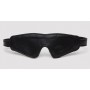 Черная плотная маска на глаза Bound to You Faux Leather Blindfold (Fifty Shades of Grey FS-80132)