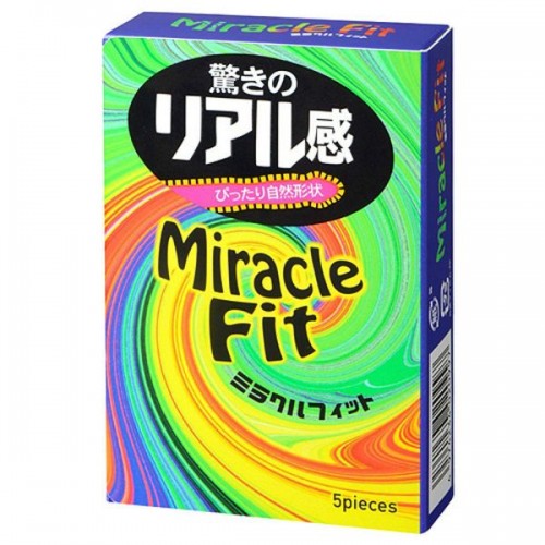 Презервативы Sagami Miracle Fit - 5 шт. (Sagami Sagami Miracle Fit №5)