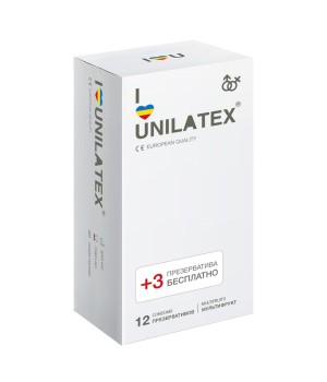 Разноцветные ароматизированные презервативы Unilatex Mu..