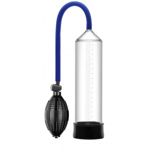 Прозрачная вакуумная помпа Erozon Penis Pump с грушей (Erozon PM001-1)