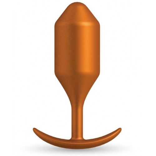 Пробка для ношения цветы бронзы B-vibe Snug Plug 4 - 14 см. (b-Vibe BV-041)