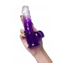 Прозрачно-фиолетовый фаллоимитатор Radi - 17,5 см. (A-toys 762018)