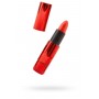 Красный вибратор в виде помады - 9 см. (ToyFa 905011-9)