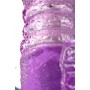 Фиолетовый хай-тек вибратор High-Tech fantasy с вращением бусин - 24,5 см. (A-toys 761033)